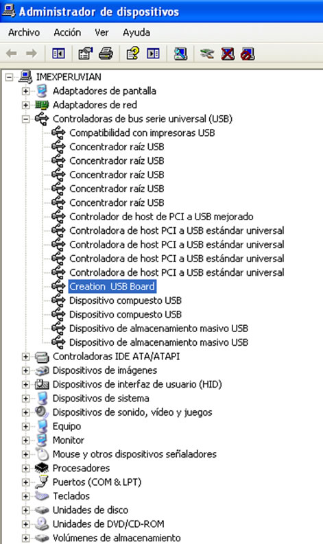 tofu lápiz Roca Cómo Identificar que Puerto USB utiliza el Driver del Plotter? (Windows Xp)  - IMEXPERUVIAN